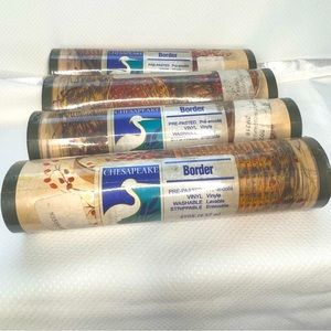 NEW Basket Wallpaper Border with Red Berries - 4 rolls